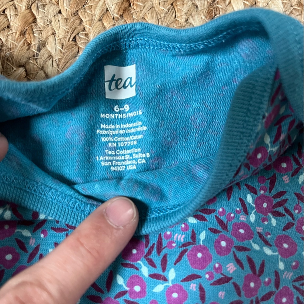 Tea Collection Romper - Picture 2 of 3